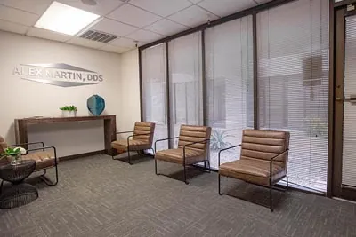 waiting room at Alex Martin, DDS in Scottsdale, AZ